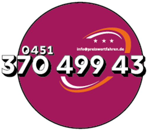 Logo von Taxi Dienst Preiswertfahren in Lübeck